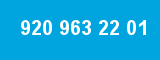 920 963 22 01